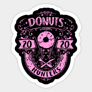 The Donuts Hunters Sticker